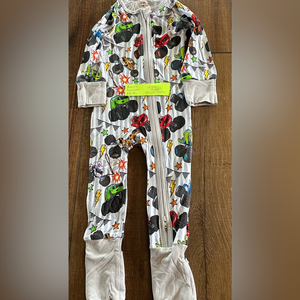 Monster Truck Kids Bamboo Zippy